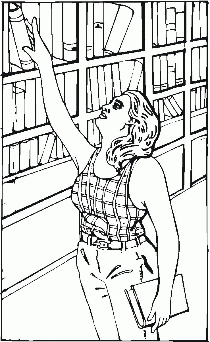 Biblioteka kolorowanki